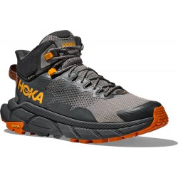 Hoka Trail Code GTX Hiking Boots Castlerock/Persimmon Men