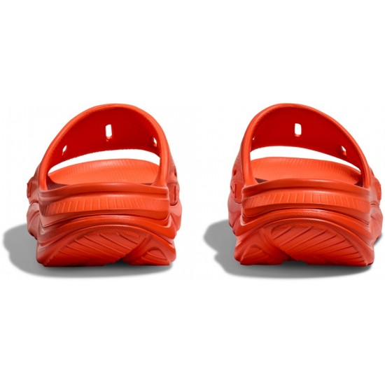 Hoka ORA Recovery 3 Slides Vibrant Orange/Vibrant Orange Men Hoka ORA Recovery 3 Slides Vibrant Orange/Vibrant Orange Men