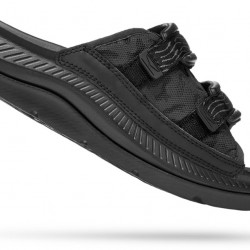 Hoka ORA Luxe Sandals Black/Black Men