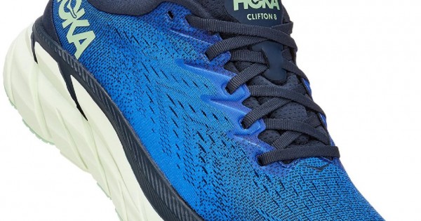 Hoka Clifton 8 Road Running Shoes Dazzling Blue/Outer Space Men Hoka Clifton 8 Road Running Shoes Dazzling Blue/Outer Space Men