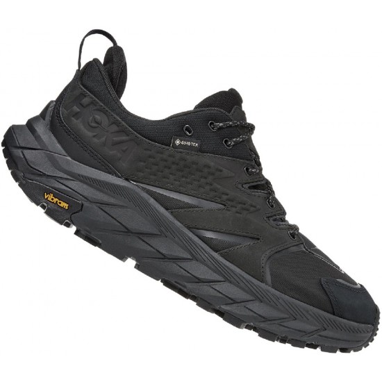 Hoka Anacapa Low GTX Hiking Shoes Black/Black Men