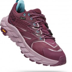 Hoka Anacapa Low GTX Hiking Shoes Grape Wine/Elderberry Women