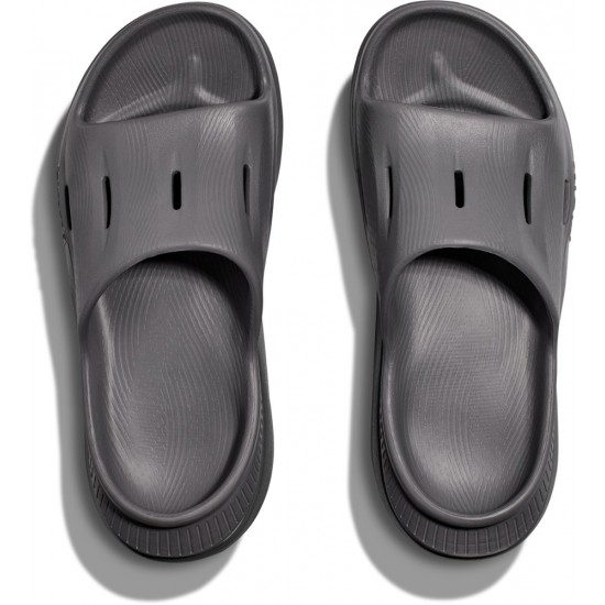 Hoka ORA Recovery 3 Slides Grey/Grey Men Hoka ORA Recovery 3 Slides Grey/Grey Men