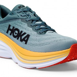 Hoka Bondi 8 Road Running Shoes Goblin Blue/Mountain Spring Men